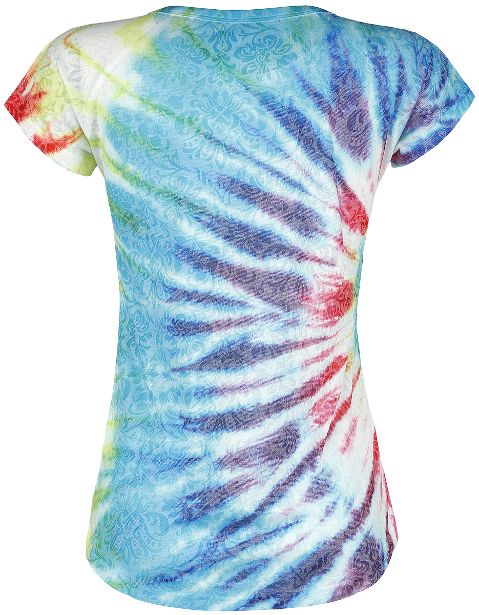 T-Shirt Manches courtes  de Innocent - Haut Burnout It's A Vibe - S à 4XL - pour Femme - multicolore - innocent - View 2