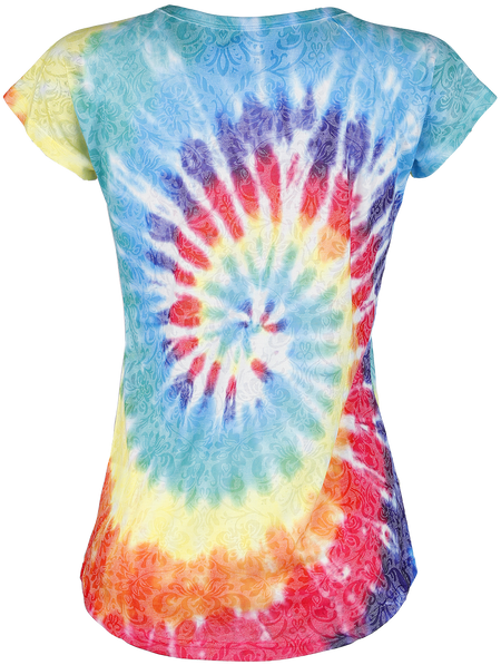 T-Shirt Manches courtes  de Innocent - Haut Burnout Spaced Out - S à 4XL - pour Femme - multicolore - innocent - View 2