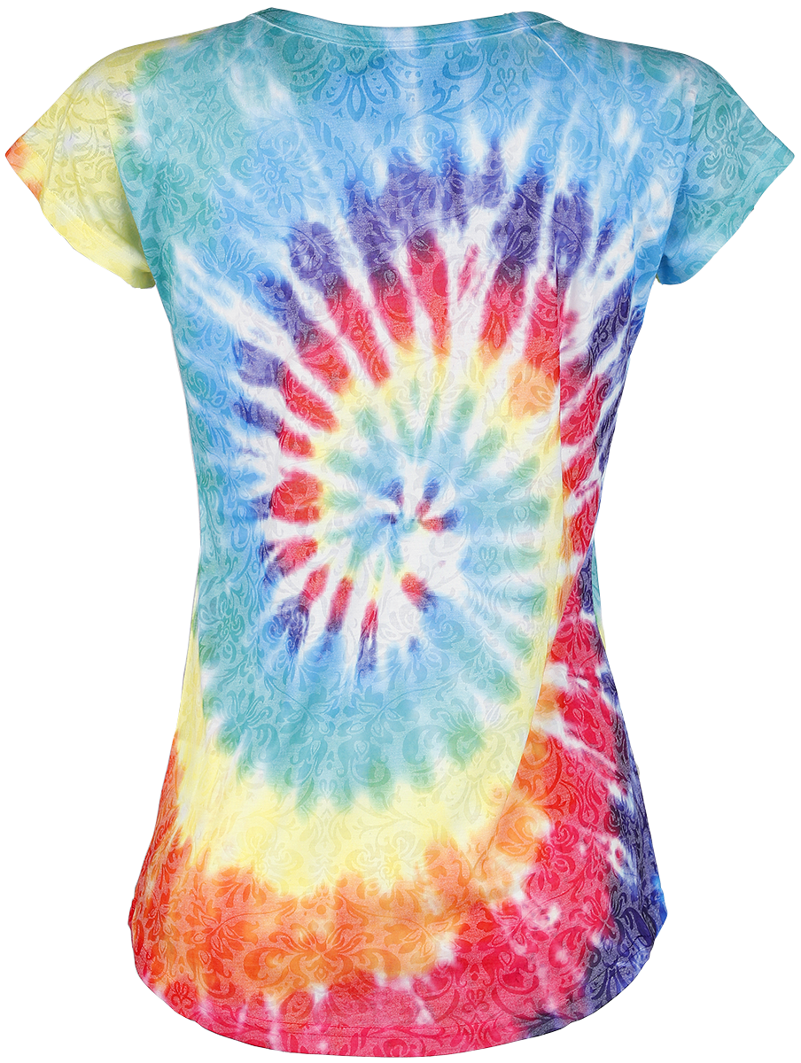 T-Shirt Manches courtes  de Innocent - Haut Burnout Spaced Out - S à 4XL - pour Femme - multicolore - innocent - View 2