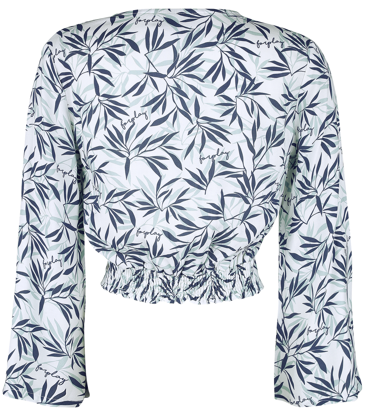 Chemise manches longues  de Forplay - Maya - M à 3XL - pour Femme - bleu - Forplay - View 2