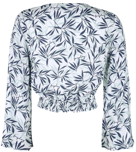 Chemise manches longues  de Forplay - Maya - M à 3XL - pour Femme - bleu - Forplay - View 2