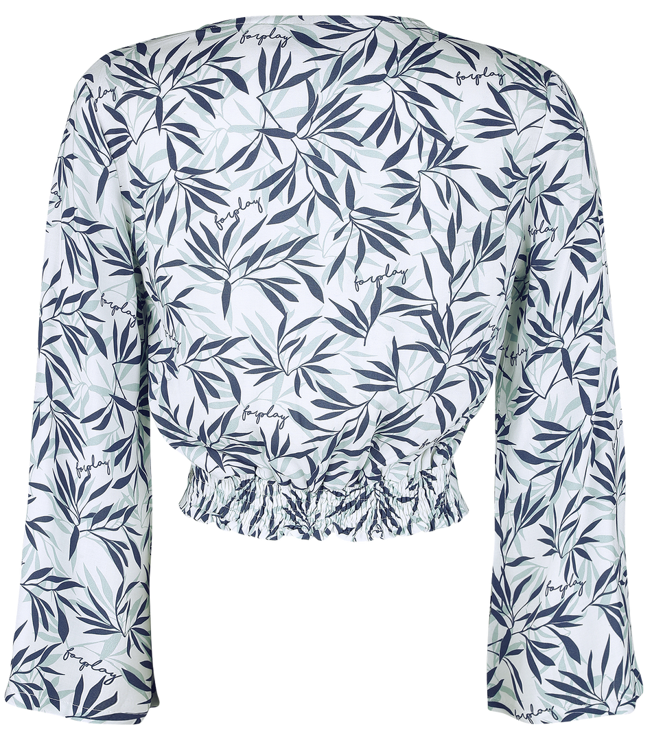 Chemise manches longues  de Forplay - Maya - M à 3XL - pour Femme - bleu - Forplay - View 2