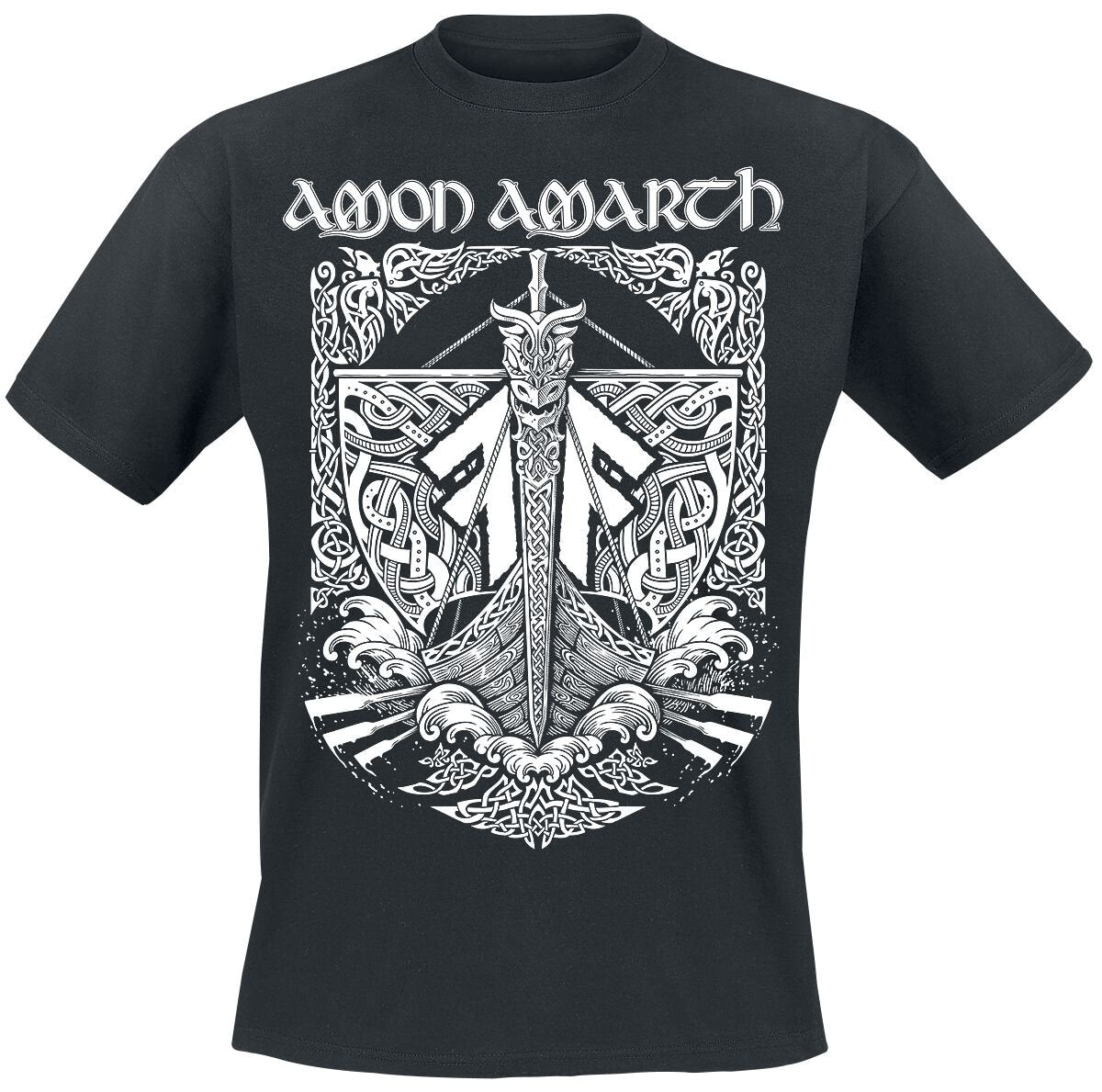 T-Shirt Manches courtes  de Amon Amarth - Put your back into the oar - S à XL - pour Homme - noir - Amon Amarth