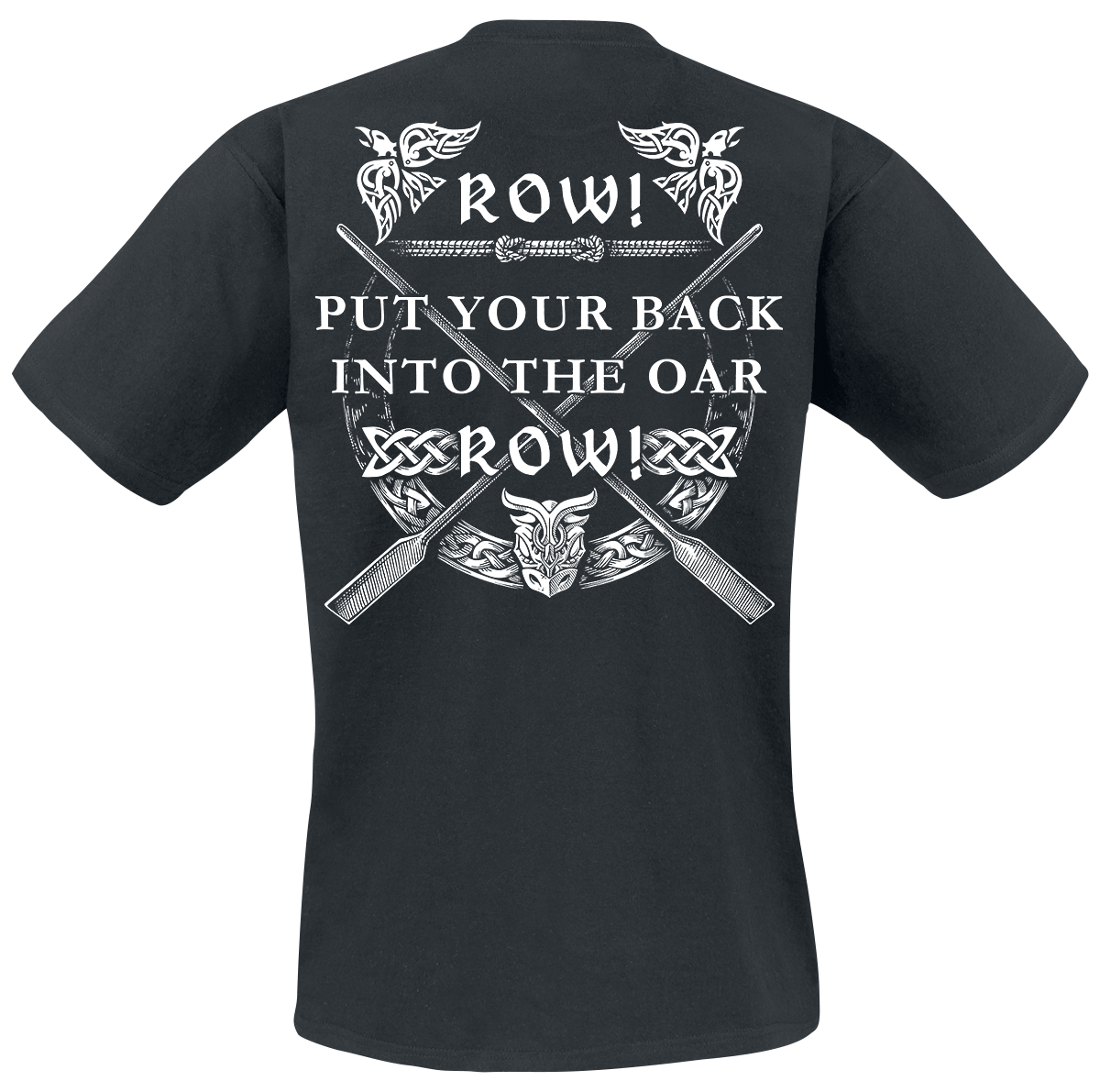 T-Shirt Manches courtes  de Amon Amarth - Put your back into the oar - S à XL - pour Homme - noir - Amon Amarth - View 2