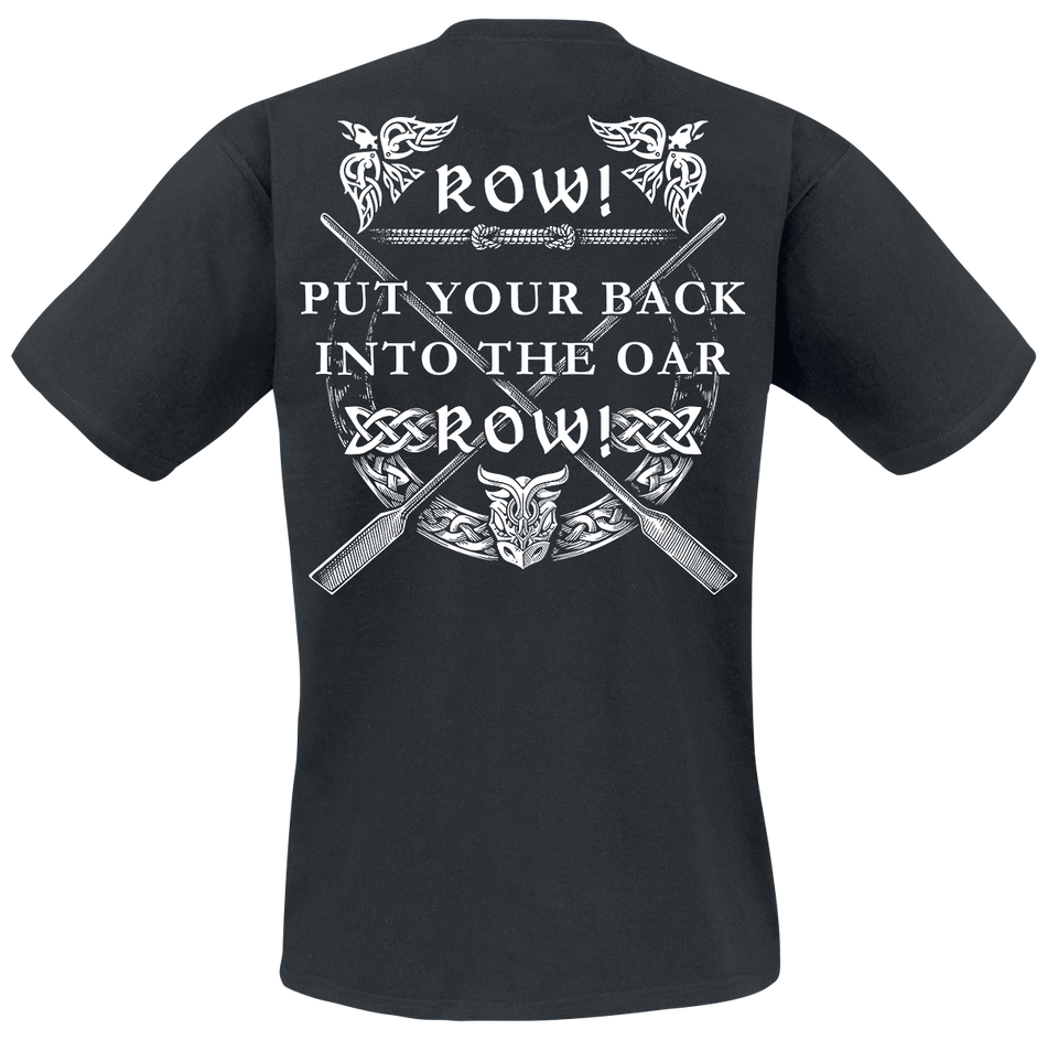 T-Shirt Manches courtes  de Amon Amarth - Put your back into the oar - S à XL - pour Homme - noir - Amon Amarth - View 2