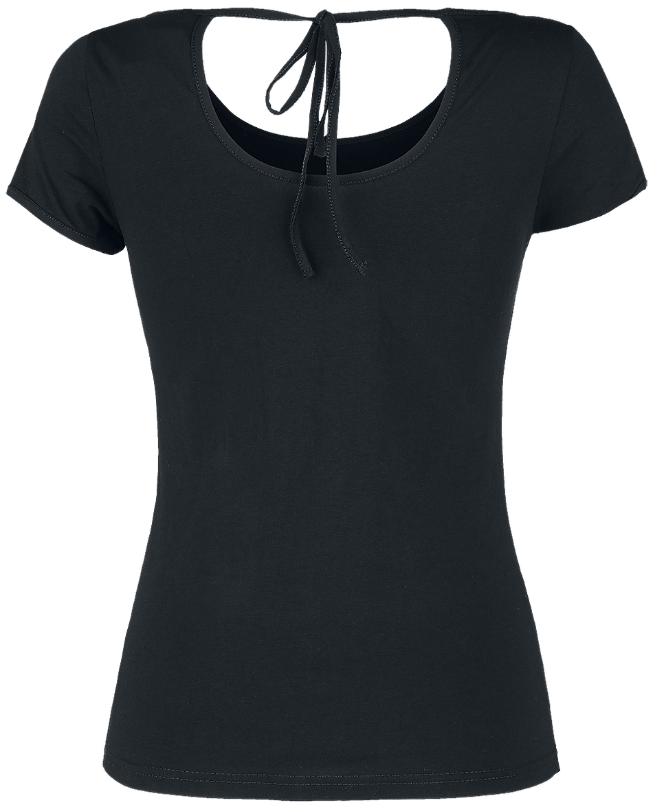 T-Shirt Manches courtes  de Forplay - Alicia - S à XL - pour Femme - noir - Forplay - View 2