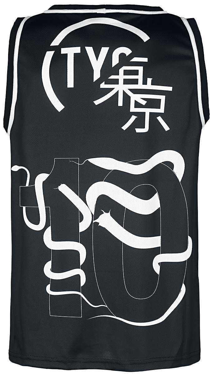 Maillots Gothic de Heartless - Tokyo Vipers - S à 3XL - pour Unisexe - noir - Heartless - View 2
