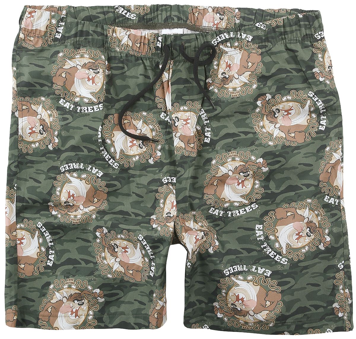 Short  de Looney Tunes - Diable De Tasmanie - Taz - S à XL - pour Homme - multicolore - Looney Tunes