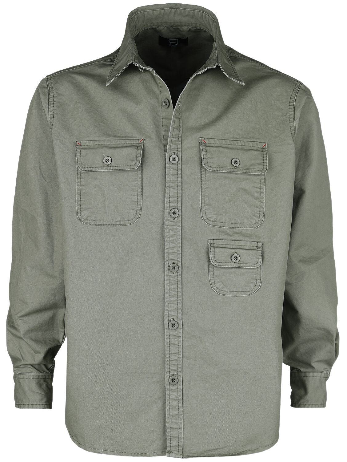 Chemise manches longues  de RED by EMP - Haut manches longues militaire - S à M - pour Homme - vert - RED by EMP