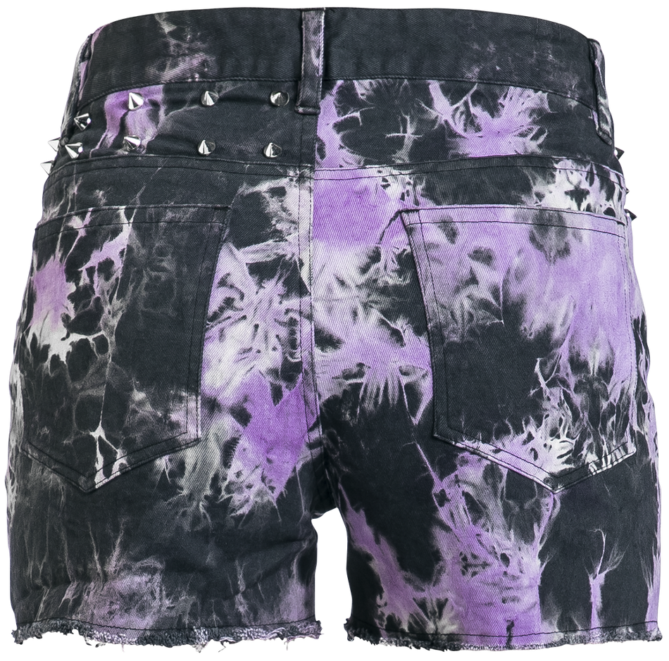 Short  de Vixxsin - Short Gaia - 28 à 32 - pour Femme - lilas/noir - Vixxsin - View 2