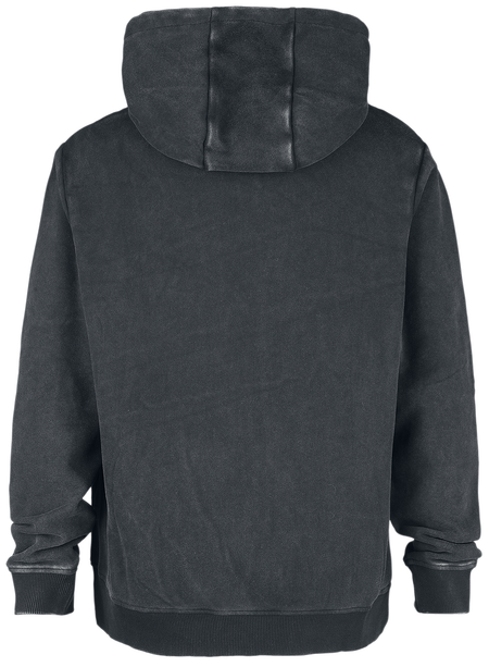 Sweat-shirt à capuche  de Collection EMP Stage - Sweat à capuche avec logo EMP vintage - S à L - pour Homme - noir - Collection EMP Stage - View 2