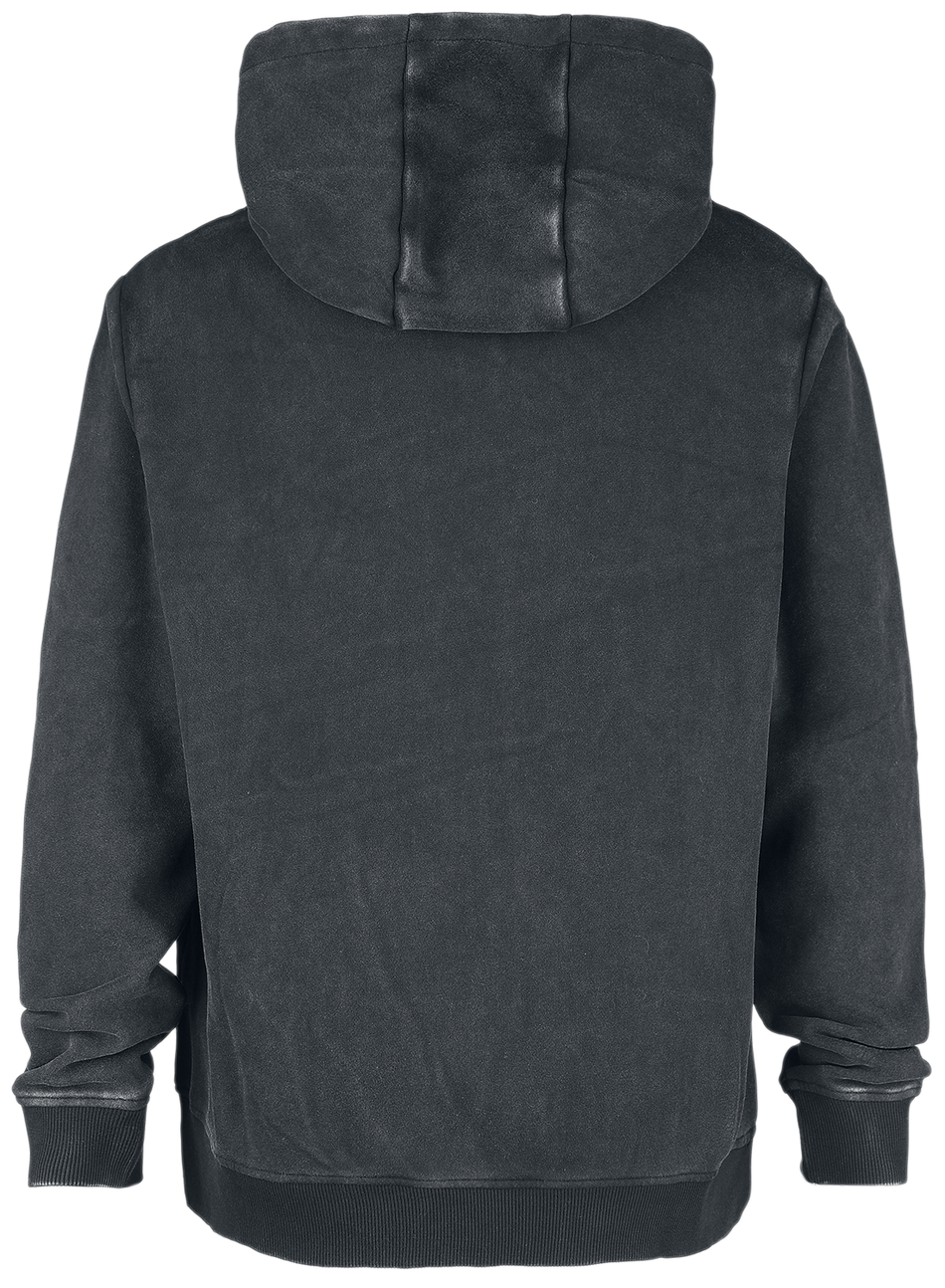 Sweat-shirt à capuche  de Collection EMP Stage - Sweat à capuche avec logo EMP vintage - S à L - pour Homme - noir - Collection EMP Stage - View 2