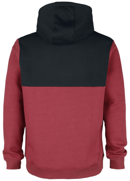 Sweat-shirt à capuche  de Collection EMP Stage - Sweat à capuche avec logo EMP vintage - S à XXL - pour Homme - noir/orange - Collection EMP Stage - View 2
