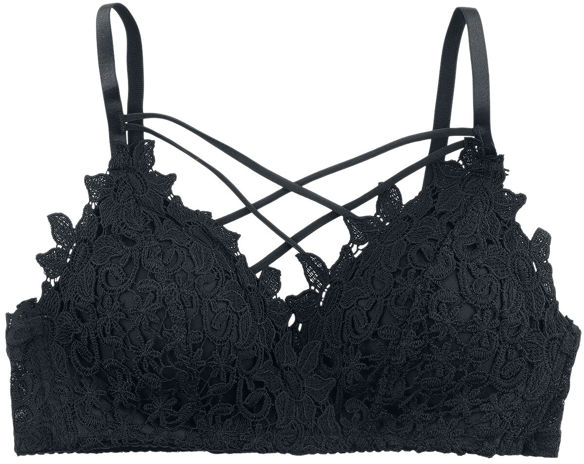 Brassière  de Grey Velvet - Soutien-Gorge en Dentelle - XS à S - pour Femme - noir - Grey Velvet