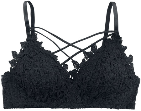 Brassière  de Grey Velvet - Soutien-Gorge en Dentelle - XS à S - pour Femme - noir - Grey Velvet