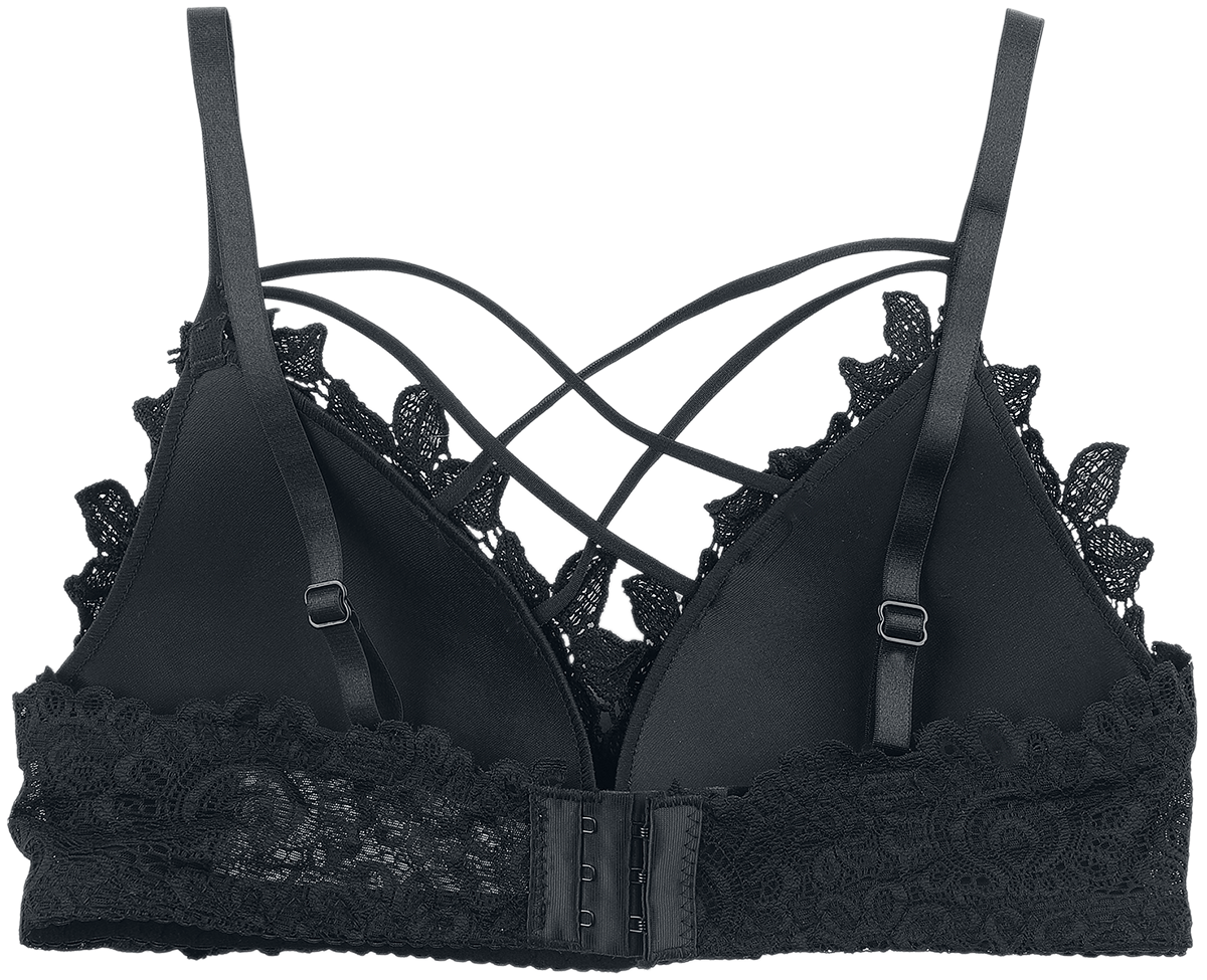Brassière  de Grey Velvet - Soutien-Gorge en Dentelle - XS à S - pour Femme - noir - Grey Velvet - View 2