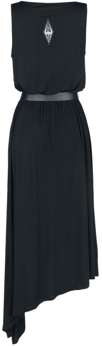 Robe longue Gaming de The Elder Scrolls - V - Skyrim - Dragonborn - S à XXL - pour Femme - noir - The Elder Scrolls - View 2