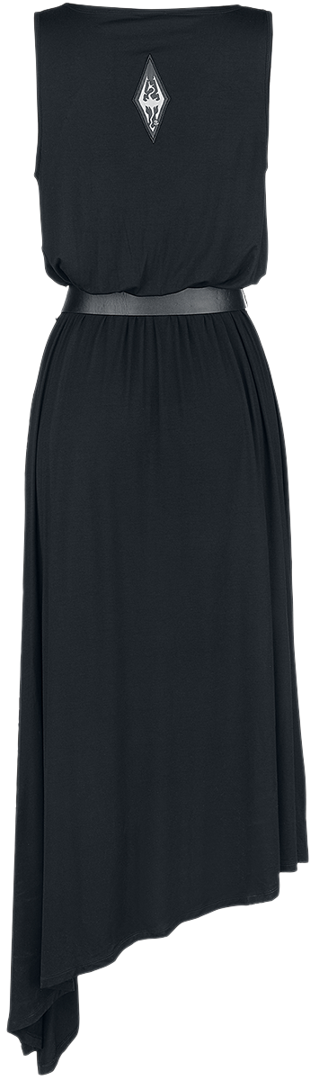 Robe longue Gaming de The Elder Scrolls - V - Skyrim - Dragonborn - S à XXL - pour Femme - noir - The Elder Scrolls - View 2