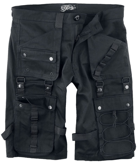 Short Gothic de Vixxsin - Short Lyall - 30 à 38 - pour Homme - noir - Vixxsin