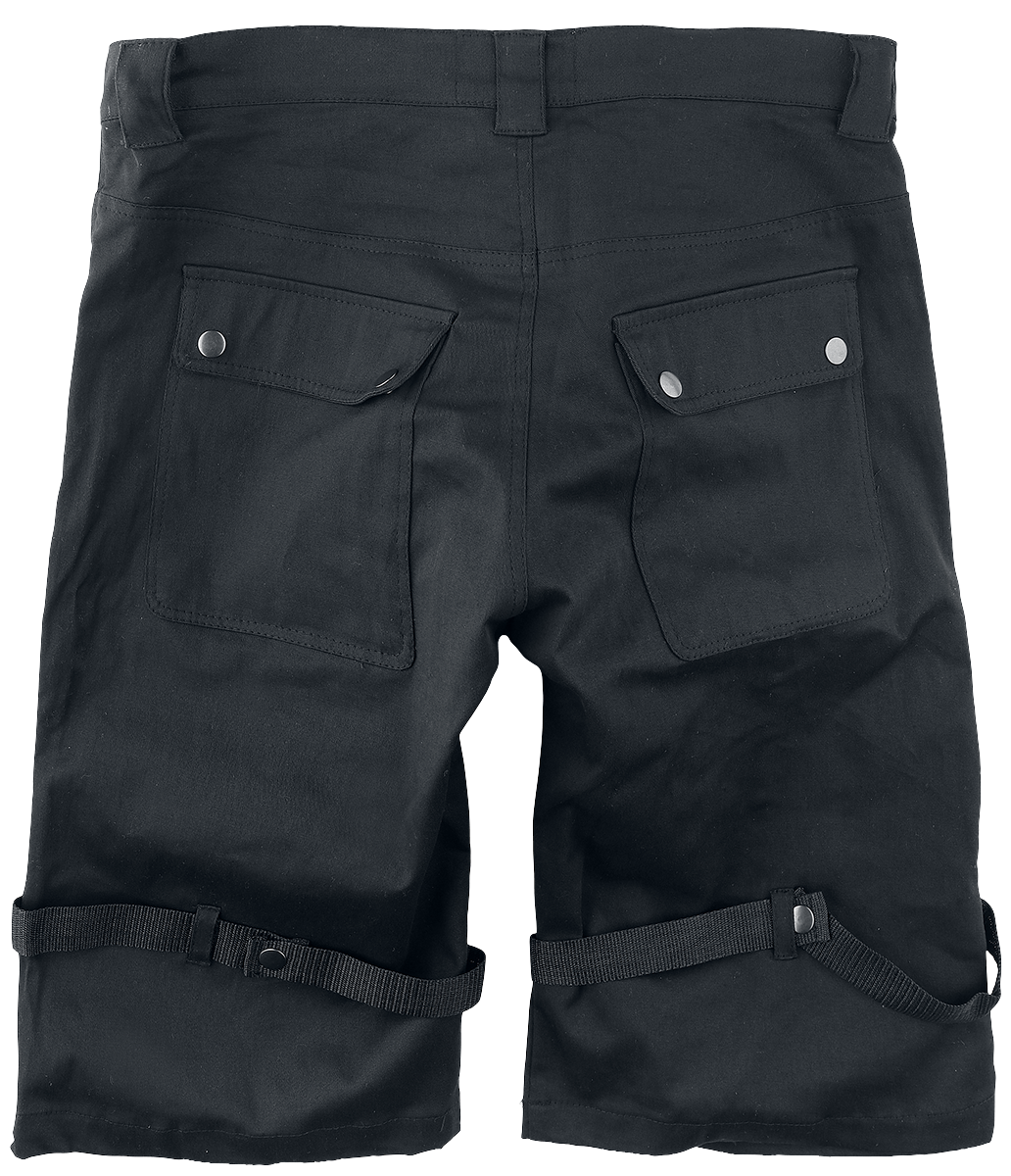 Short Gothic de Vixxsin - Short Lyall - 30 à 38 - pour Homme - noir - Vixxsin - View 2
