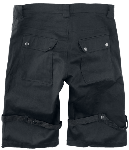 Short Gothic de Vixxsin - Short Lyall - 30 à 38 - pour Homme - noir - Vixxsin - View 2