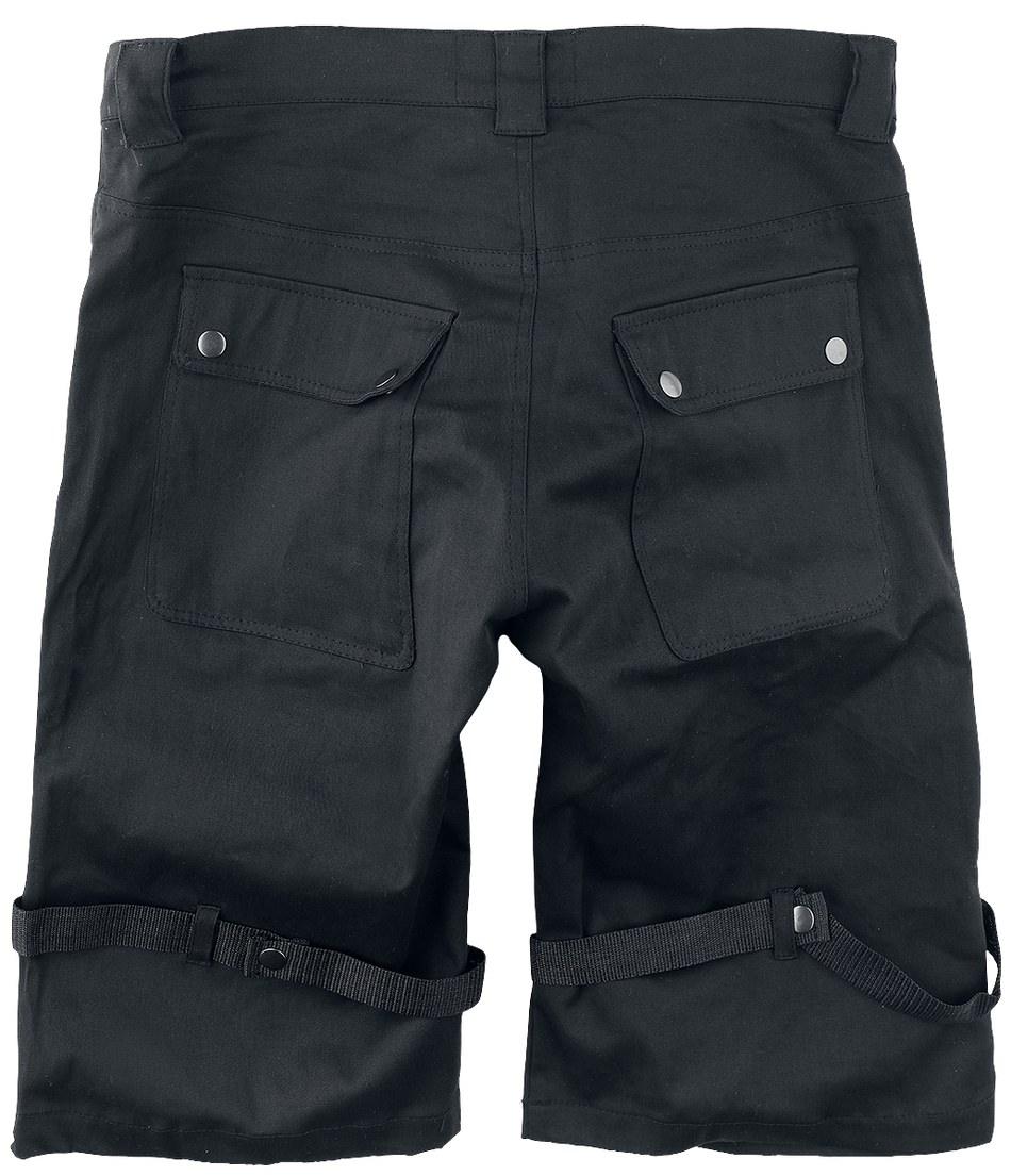 Short Gothic de Vixxsin - Short Lyall - 30 à 38 - pour Homme - noir - Vixxsin - View 2