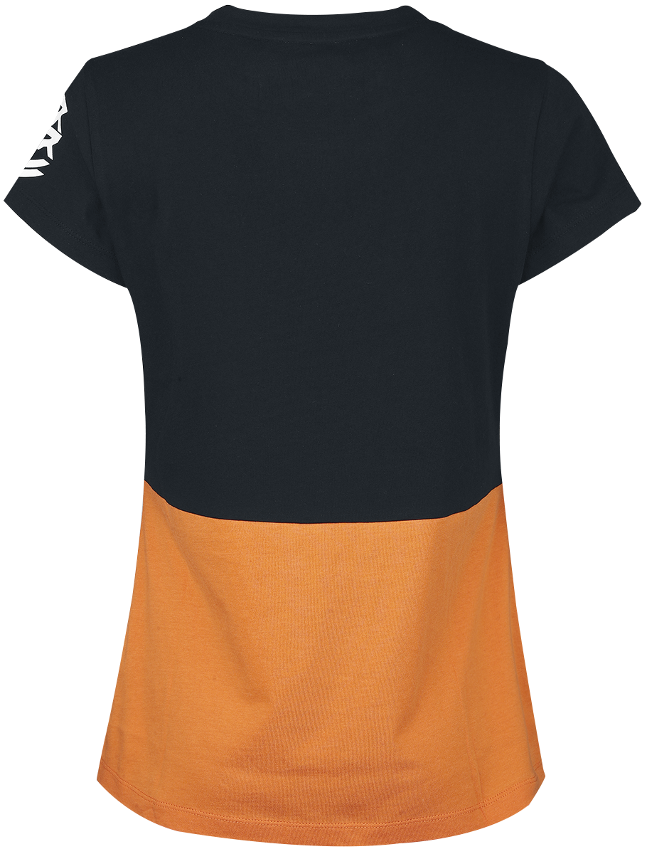 T-Shirt Manches courtes Gaming de Overwatch - Tracer - S à XL - pour Femme - noir/orange - Overwatch - View 2