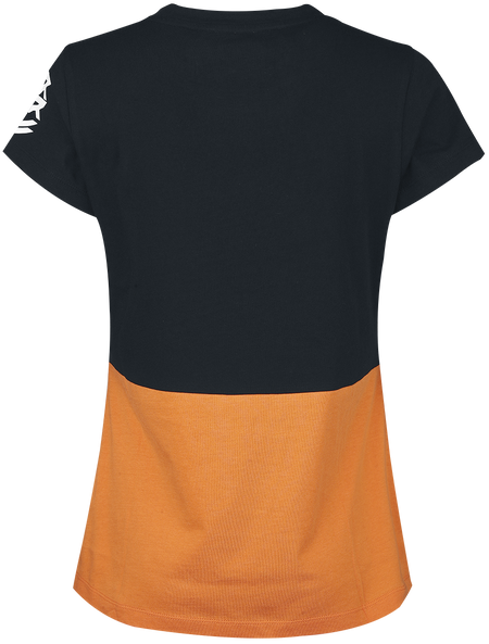 T-Shirt Manches courtes Gaming de Overwatch - Tracer - S à XL - pour Femme - noir/orange - Overwatch - View 2