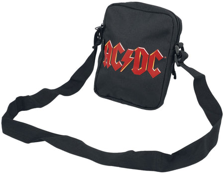 Sac à bandoulière  de AC/DC - Rocksax - AC/DC Logo - pour Unisexe - noir/rouge - AC/DC