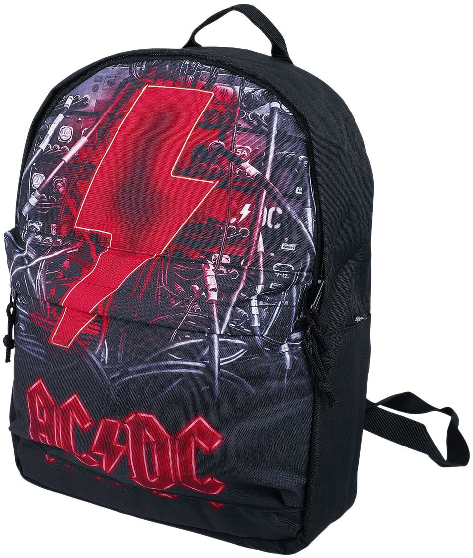 Sac à dos  de AC/DC - Rocksax - PWR Up - pour Unisexe - noir/rouge - AC/DC