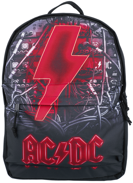 Sac à dos  de AC/DC - Rocksax - PWR Up - pour Unisexe - noir/rouge - AC/DC - View 2