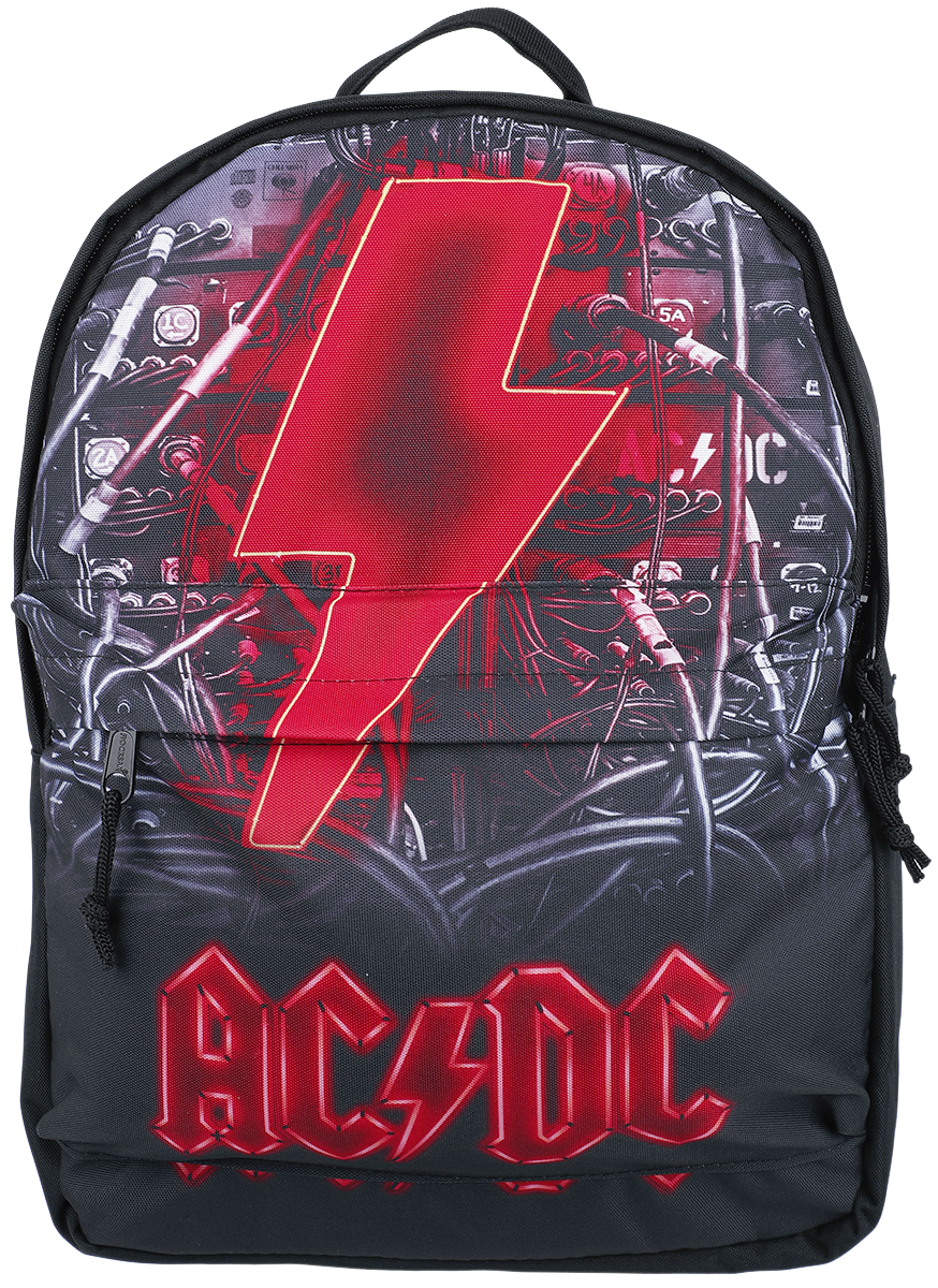 Sac à dos  de AC/DC - Rocksax - PWR Up - pour Unisexe - noir/rouge - AC/DC - View 2