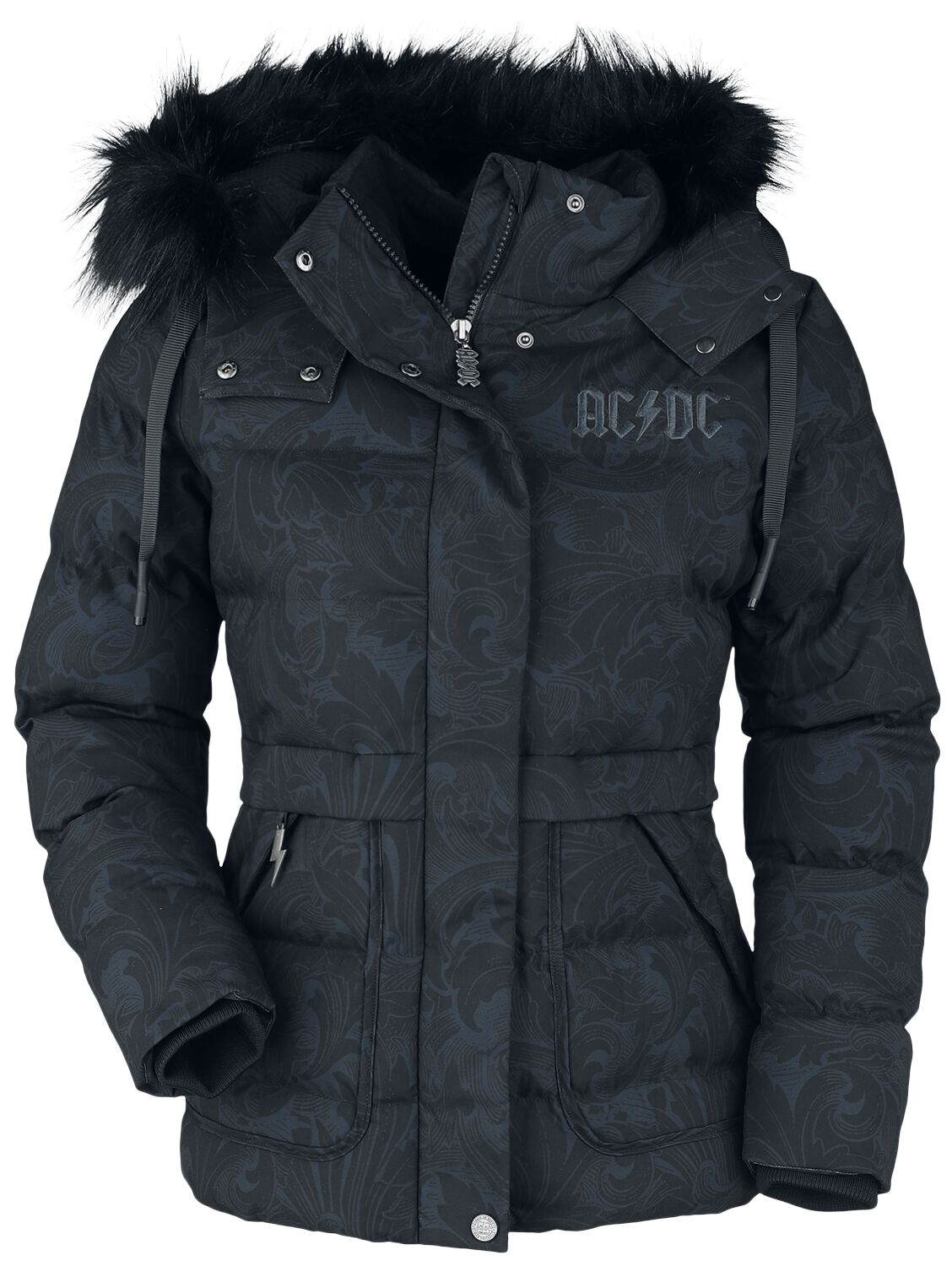 Veste d'hiver  de AC/DC - EMP Signature Collection - S à M - pour Femme - noir - AC/DC