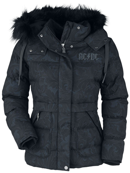 Veste d'hiver  de AC/DC - EMP Signature Collection - S à M - pour Femme - noir - AC/DC