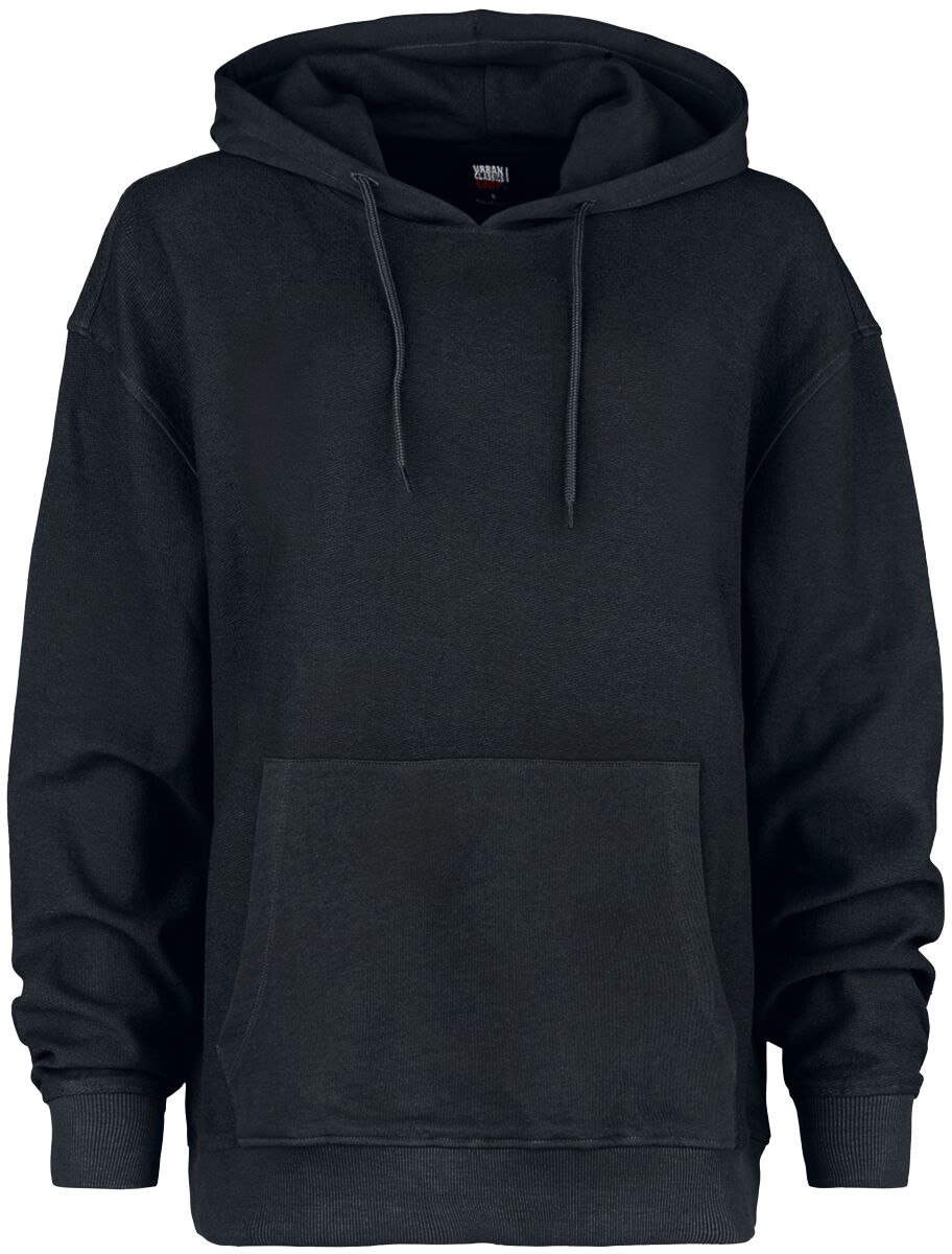 Sweat-shirt à capuche  de Collection Spéciale EMP - Collection Spéciale EMP X Urban Classics - Sweat à capuche unisexe - S à XL - pour Femme - noir - Collection Spéciale EMP