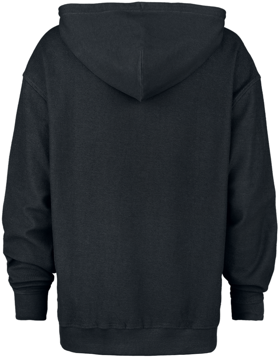 Sweat-shirt à capuche  de Collection Spéciale EMP - Collection Spéciale EMP X Urban Classics - Sweat à capuche unisexe - S à XL - pour Femme - noir - Collection Spéciale EMP - View 2