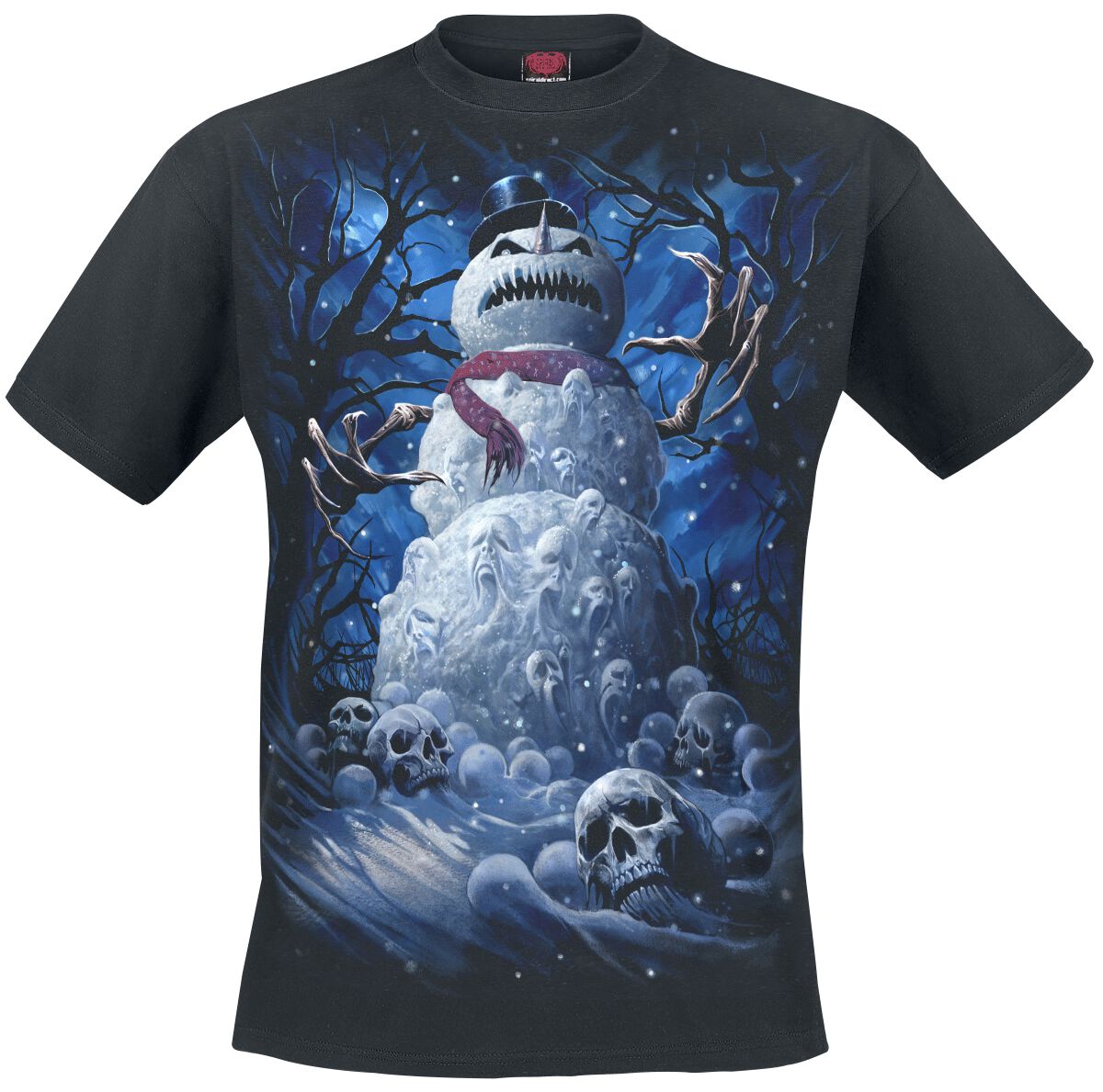 T-Shirt Manches courtes Gothic de Spiral - Dead Cold - S à XXL - pour Homme - noir - Spiral