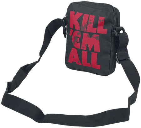 Sac à bandoulière  de Metallica - Rocksax - Kill 'Em All Blood - pour Unisexe - noir/rouge - metallica