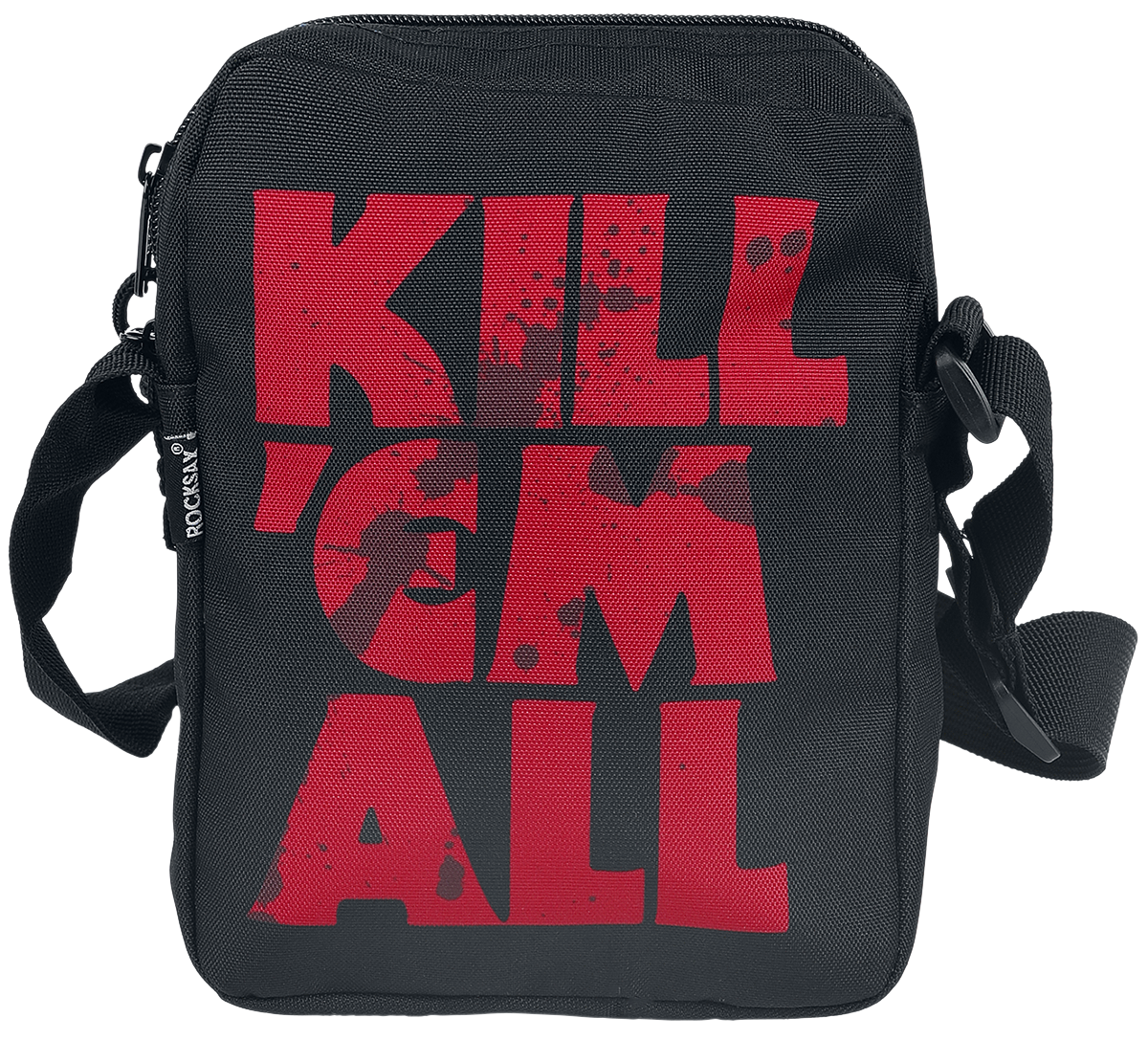 Sac à bandoulière  de Metallica - Rocksax - Kill 'Em All Blood - pour Unisexe - noir/rouge - metallica - View 2