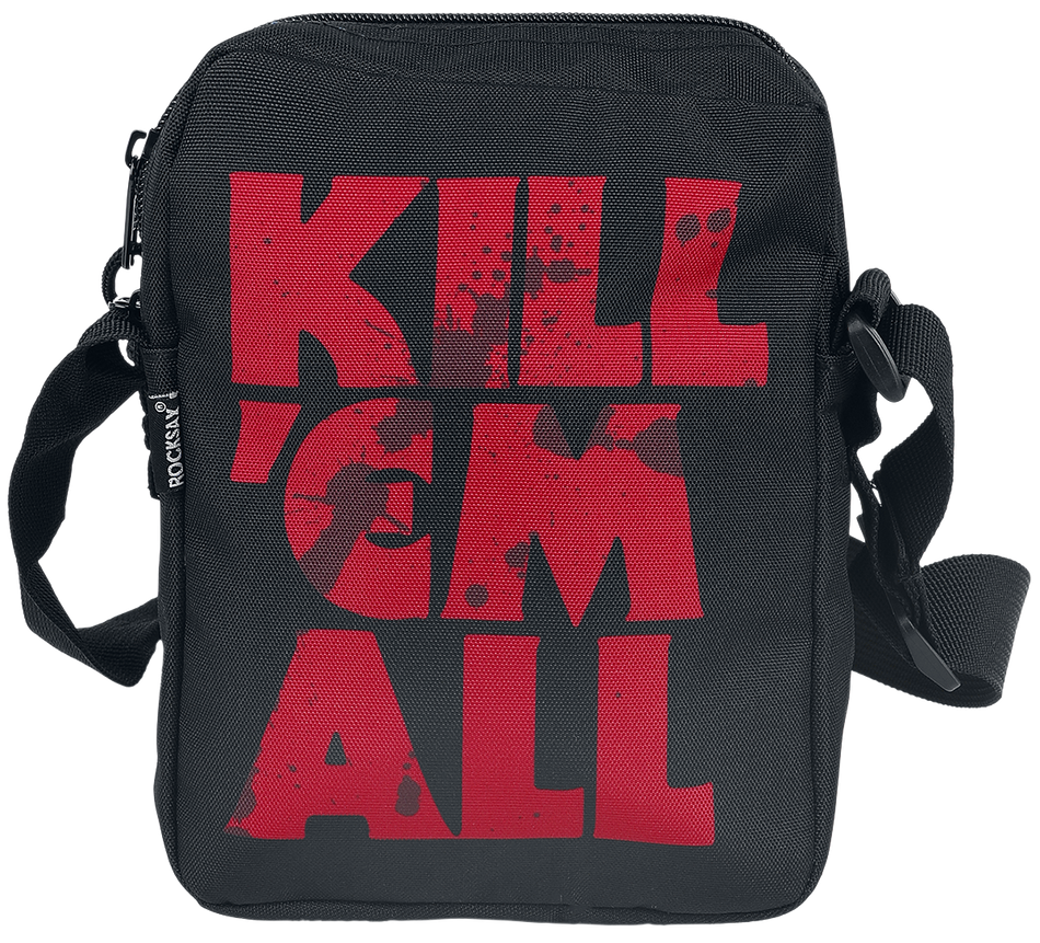 Sac à bandoulière  de Metallica - Rocksax - Kill 'Em All Blood - pour Unisexe - noir/rouge - metallica - View 2