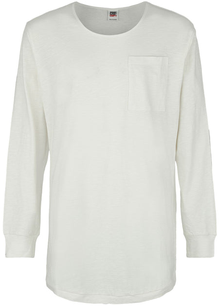 T-shirt manches longues  de Collection Spéciale EMP - Collection Spéciale EMP X Urban Classics - Haut manches longues unisexe - M à XL - pour Femme - blanc cassé - Collection Spéciale EMP