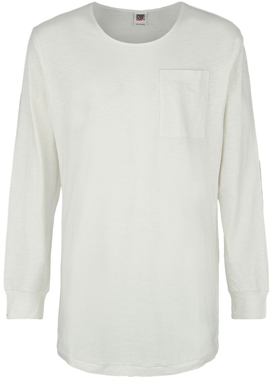 T-shirt manches longues  de Collection Spéciale EMP - Collection Spéciale EMP X Urban Classics - Haut manches longues unisexe - M à XL - pour Femme - blanc cassé - Collection Spéciale EMP
