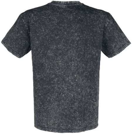 T-Shirt Manches courtes  de Collection Spéciale EMP - Collection Spéciale EMP X Urban Classics - T-shirt délavé unisexe - L à XL - pour Femme - gris - Collection Spéciale EMP - View 2