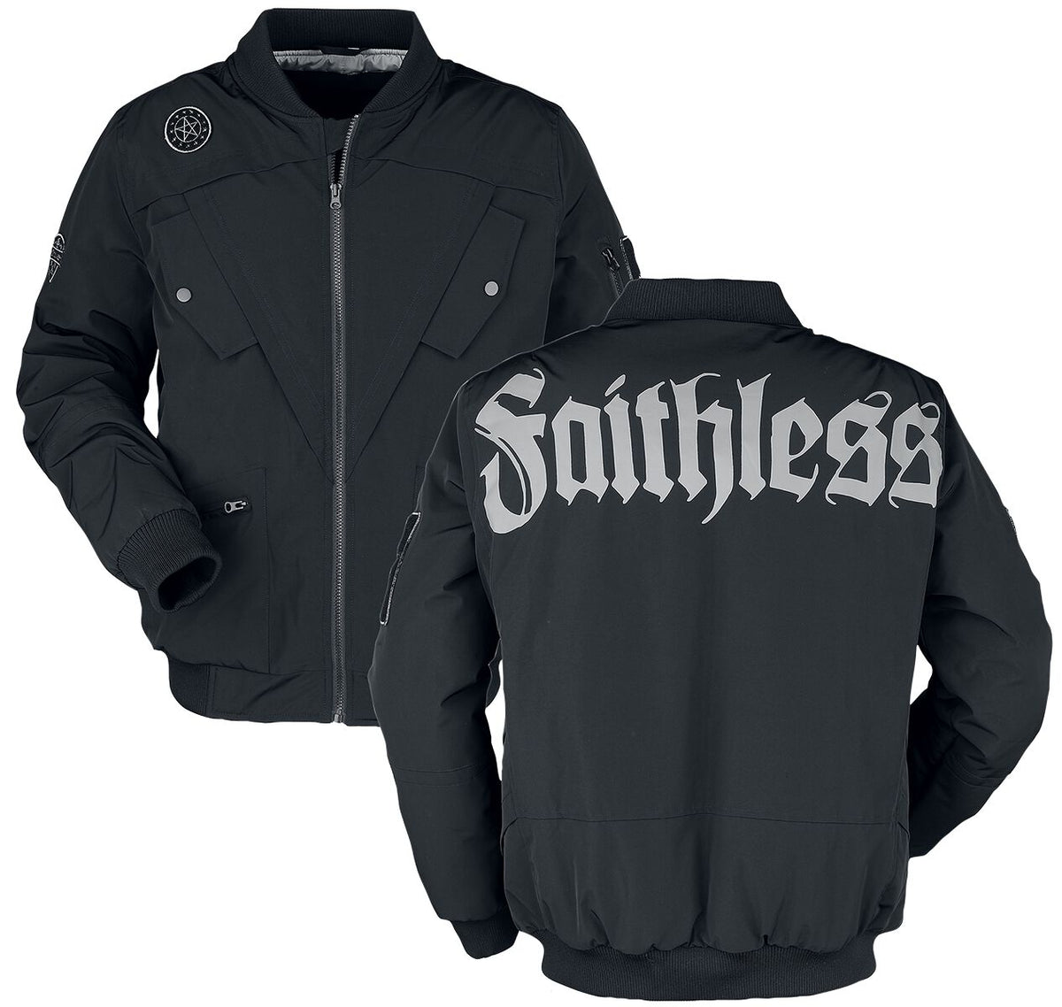 Veste mi-saison Gothic de Gothicana by EMP - Be Faithless - S à L - pour Homme - noir - Gothicana by EMP