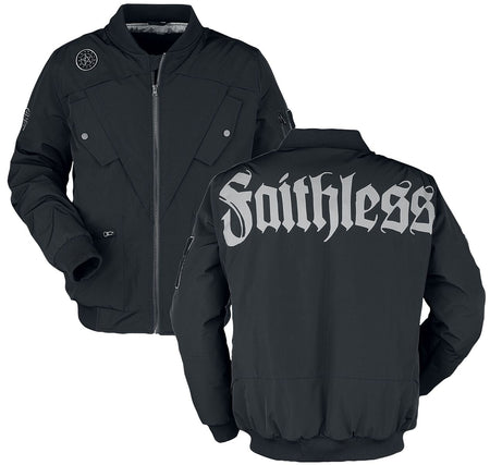 Veste mi-saison Gothic de Gothicana by EMP - Be Faithless - S à L - pour Homme - noir - Gothicana by EMP