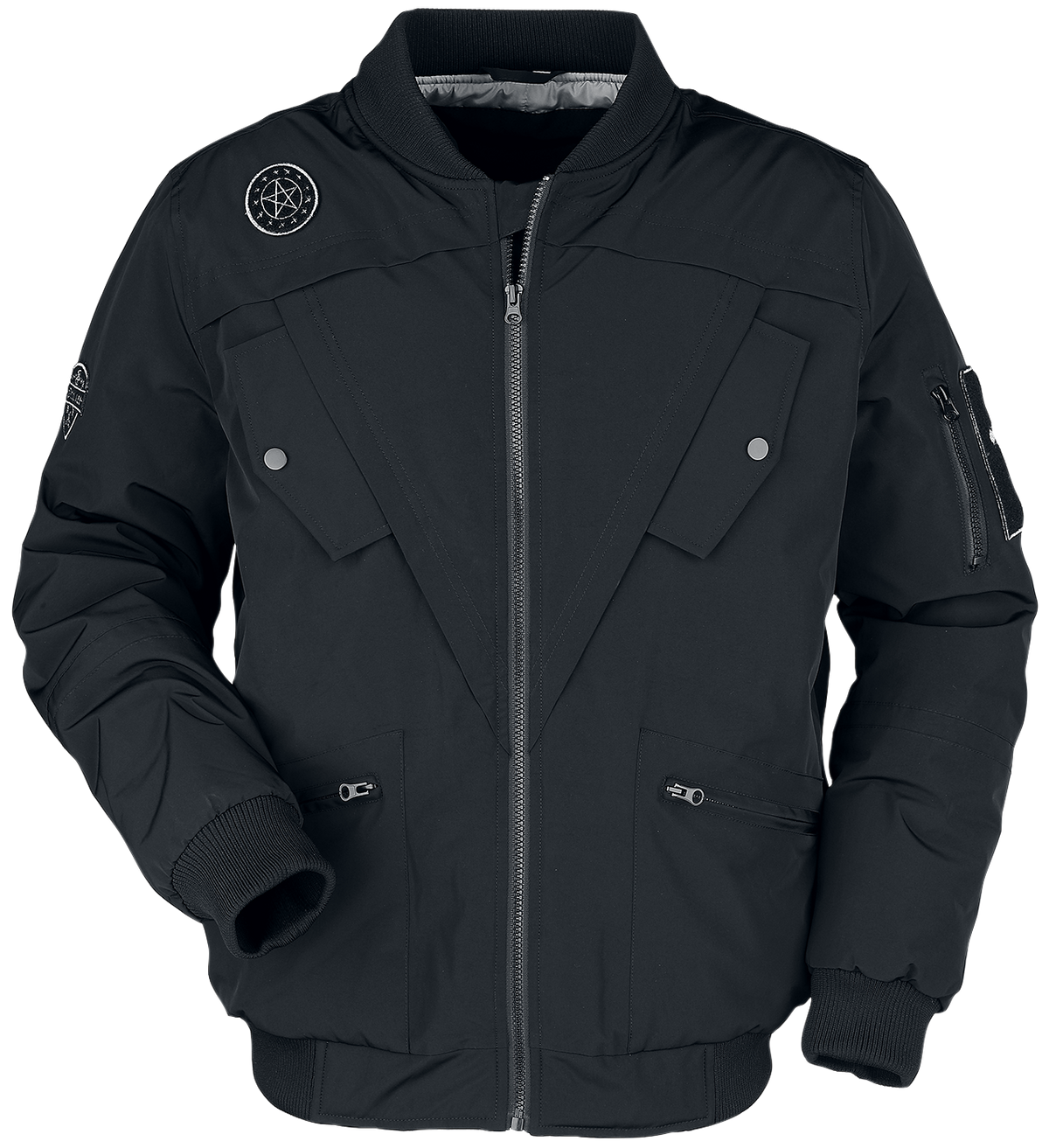 Veste mi-saison Gothic de Gothicana by EMP - Be Faithless - S à L - pour Homme - noir - Gothicana by EMP - View 2