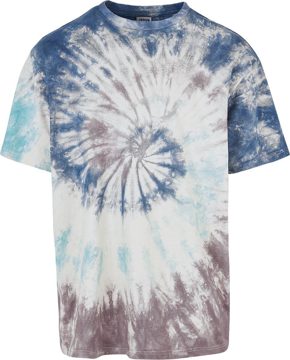 T-Shirt Manches courtes  de Urban Classics - T-Shirt Oversize Tie-Dye - S à 5XL - pour Homme - blanc cassé - Urban Classics