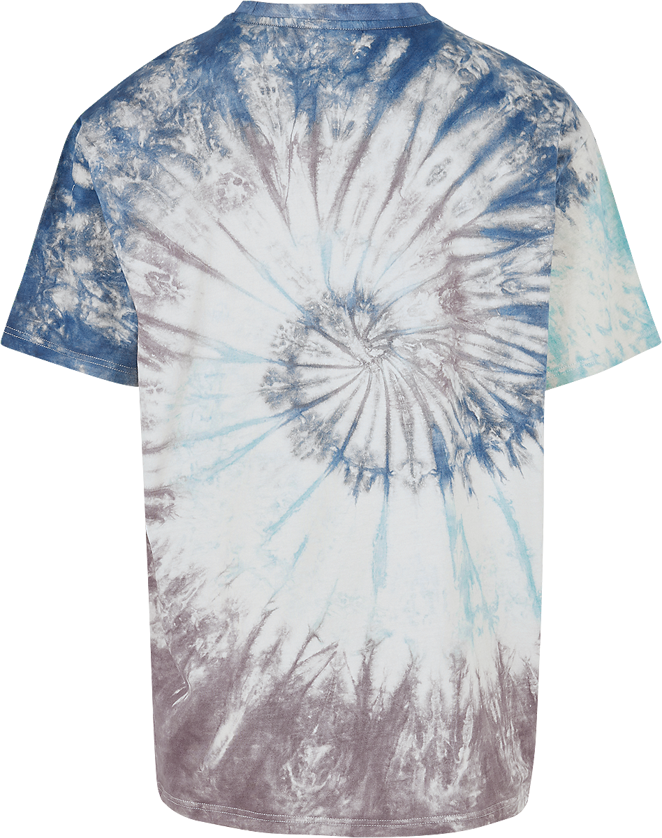 T-Shirt Manches courtes  de Urban Classics - T-Shirt Oversize Tie-Dye - S à 4XL - pour Homme - blanc cassé - Urban Classics - View 2