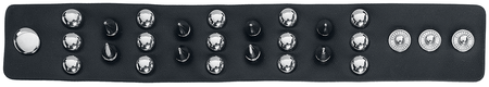 Bracelet à clous Gothic de Gothicana by EMP - Clous - pour Unisexe - noir - Gothicana by EMP - View 2