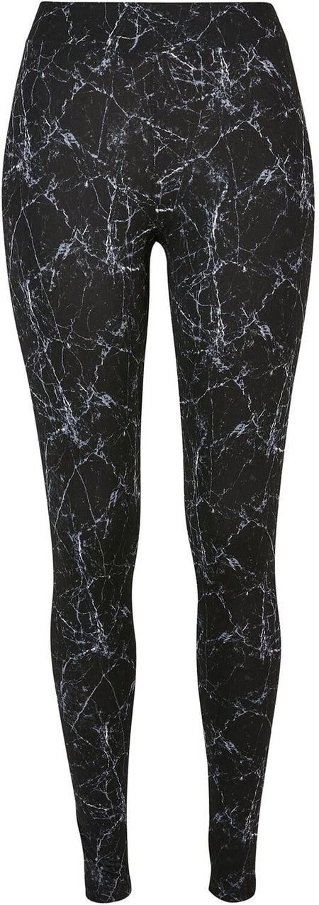 Legging  de Urban Classics - Leggings AOP Soft - XS à 5XL - pour Femme - noir - Urban Classics